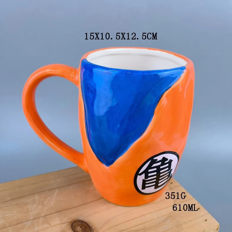 Mug Dragon Ball - Emblème Kame Orange