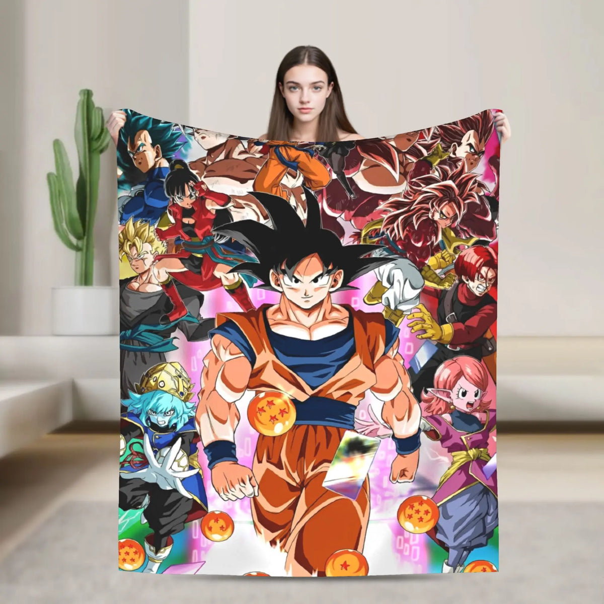 Plaid Dragon Ball - Goku
