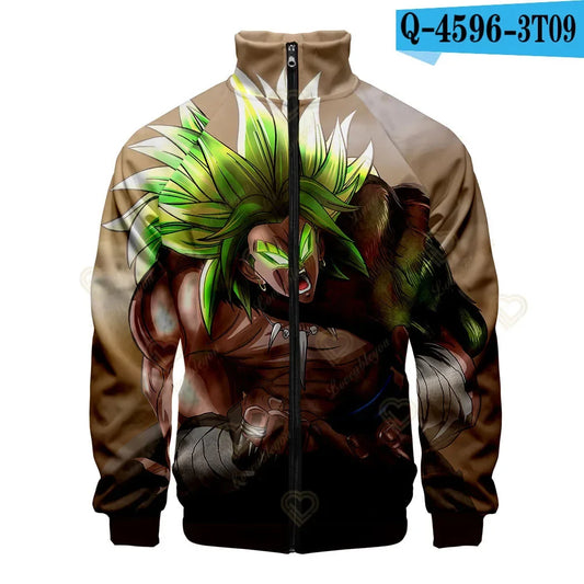 Veste Zippée Dragon Ball - Broly Super Saiyan Légendaire