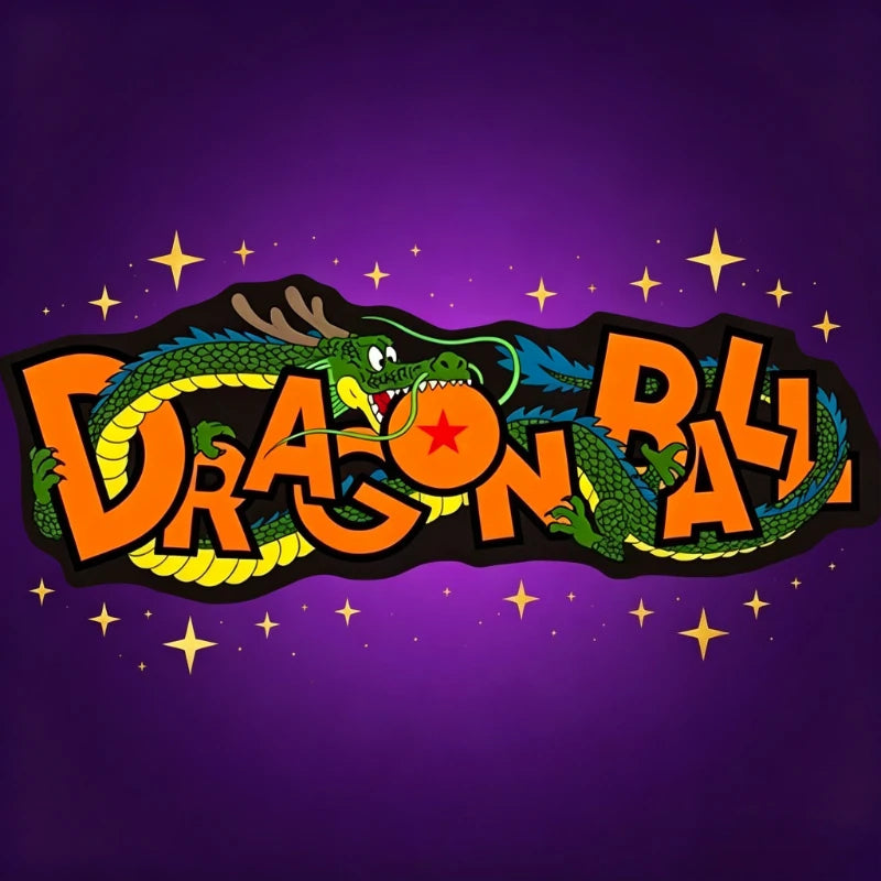 Tapis Dragon Ball - Logo et Shenron