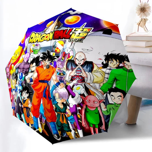 Parapluie Dragon Ball - Goku, Beerus et Whis