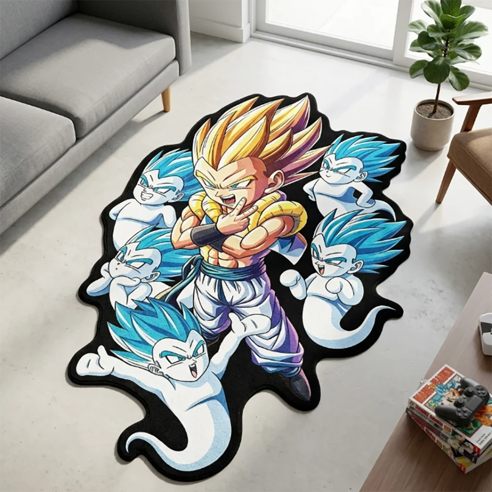Tapis Dragon Ball - Gotenks Super Saiyan et ses Fantômes Kamikaze