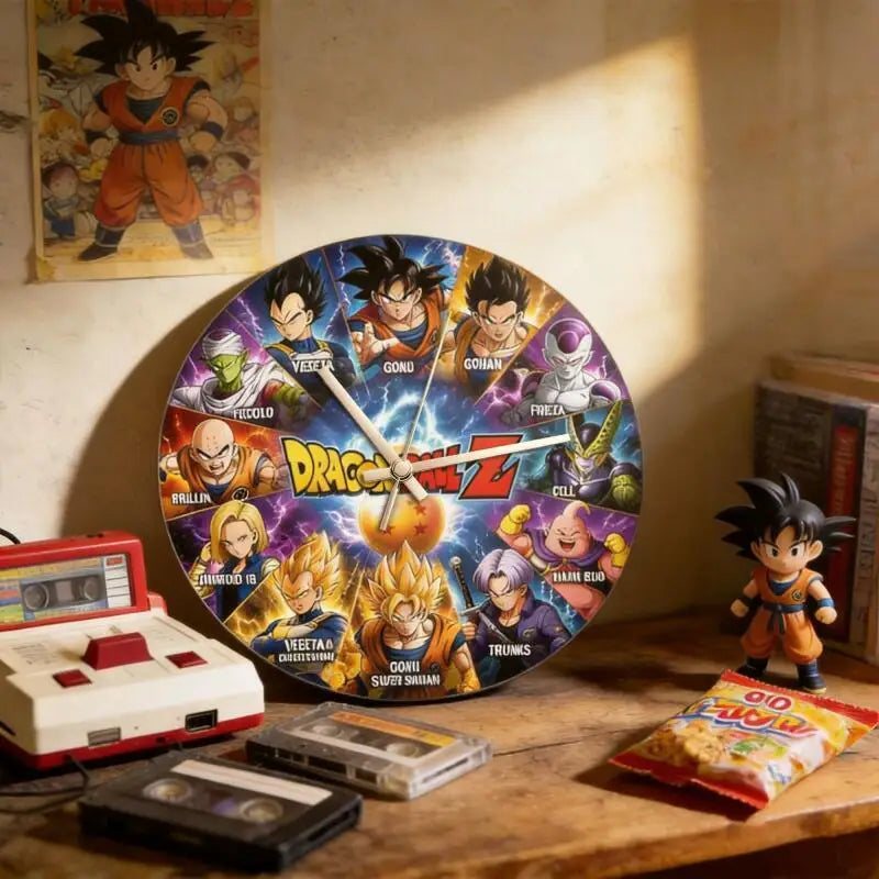 Horloge Murale Dragon Ball - Les Personnages