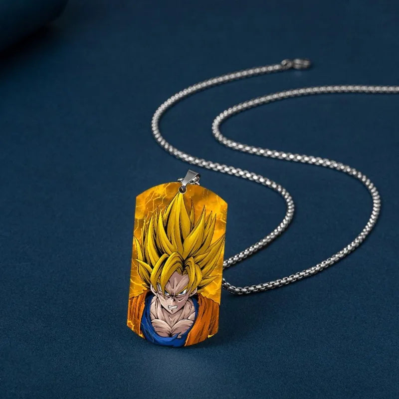 Collier Dragon Ball - Gohan et Son Goku