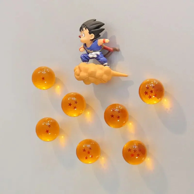 Magnets 3D Dragon Ball - Goku Enfant sur le Nuage Magique