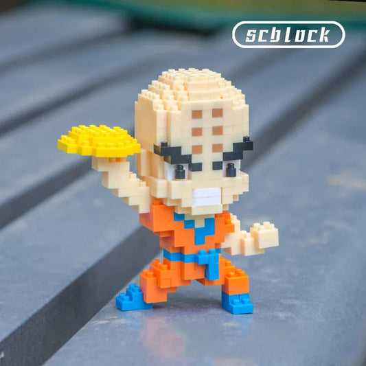 Briques de Construction Dragon Ball - Krillin et son Kienzan