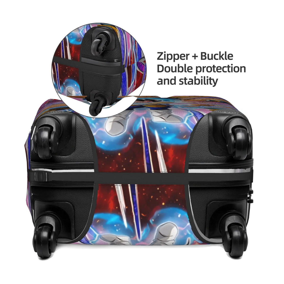 Housse de Valise Dragon Ball - Vegeta et Nappa