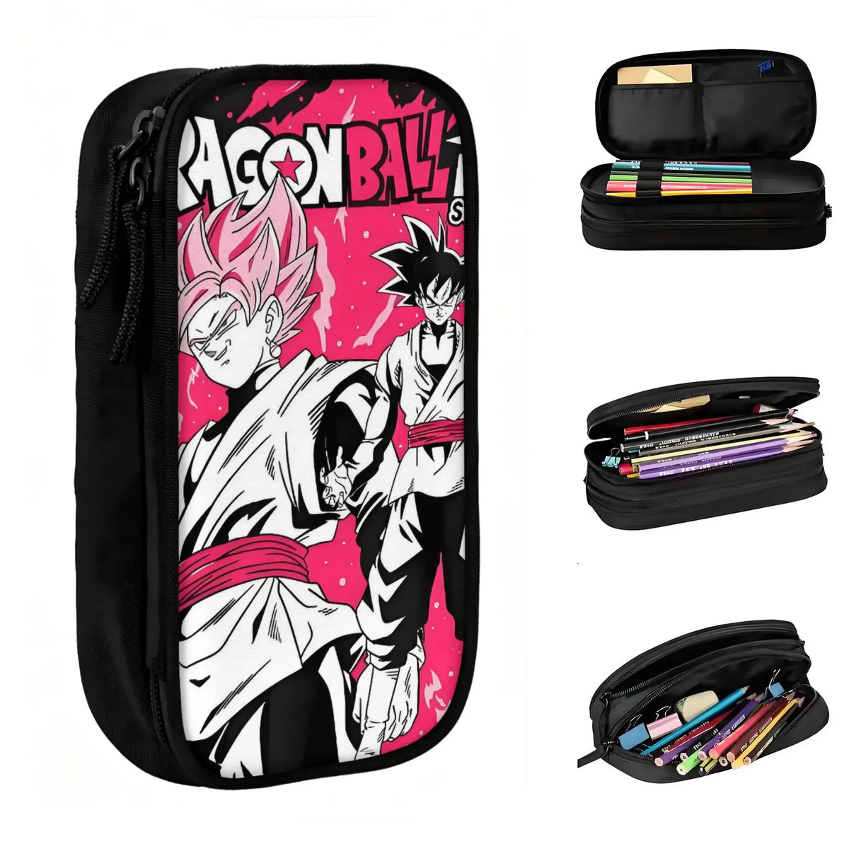 Trousse Scolaire Dragon Ball - Goku Black Rosé