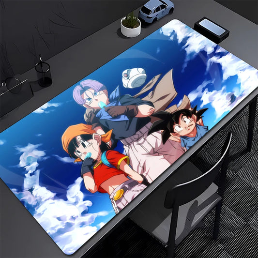 Tapis de Souris Dragon Ball - Goku Enfant GT, Pan et Trunks