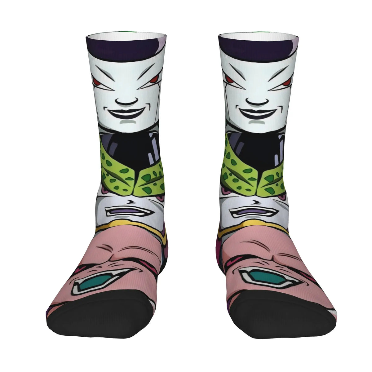 Chaussettes Dragon Ball - Freezer, Cell et Majin Buu