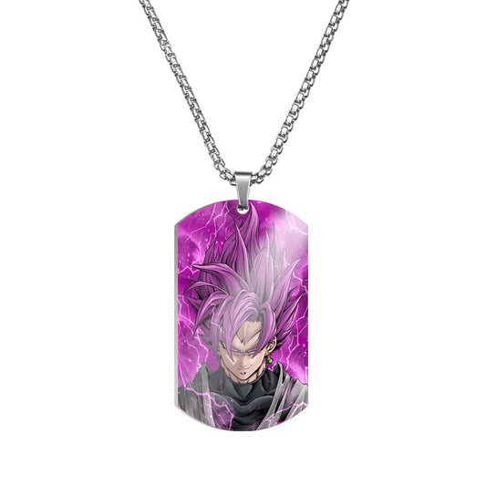 Collier Dragon Ball - Goku Black Rosé