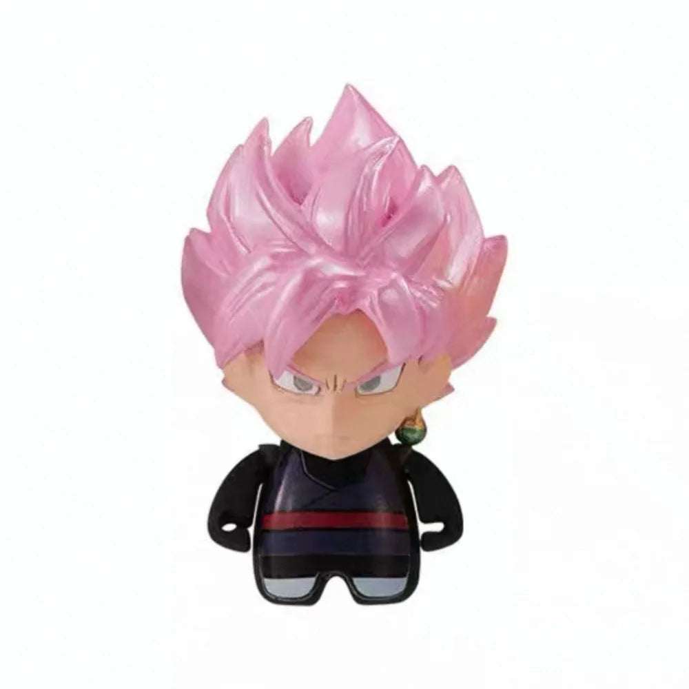 Lot de 8 Mini-Figurines Dragon Ball - Goku Black, Zen'ō et Personnages Chibi