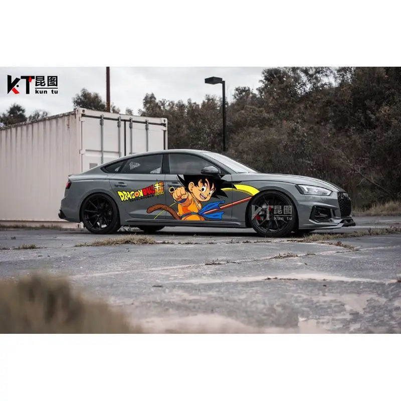Sticker Voiture Dragon Ball - Son Goku Enfant