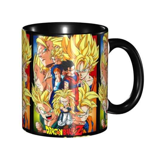 Mug Dragon Ball - Goku Super Saiyan, Gohan et Gotenks