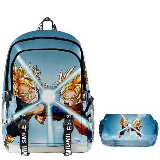 Zestaw szkolny z plecakiem Dragon Ball - Son Goten i Trunks